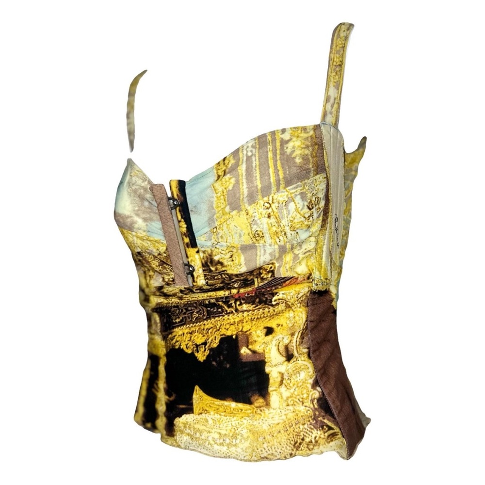 Roberto Cavalli 2003 baroque bustier top